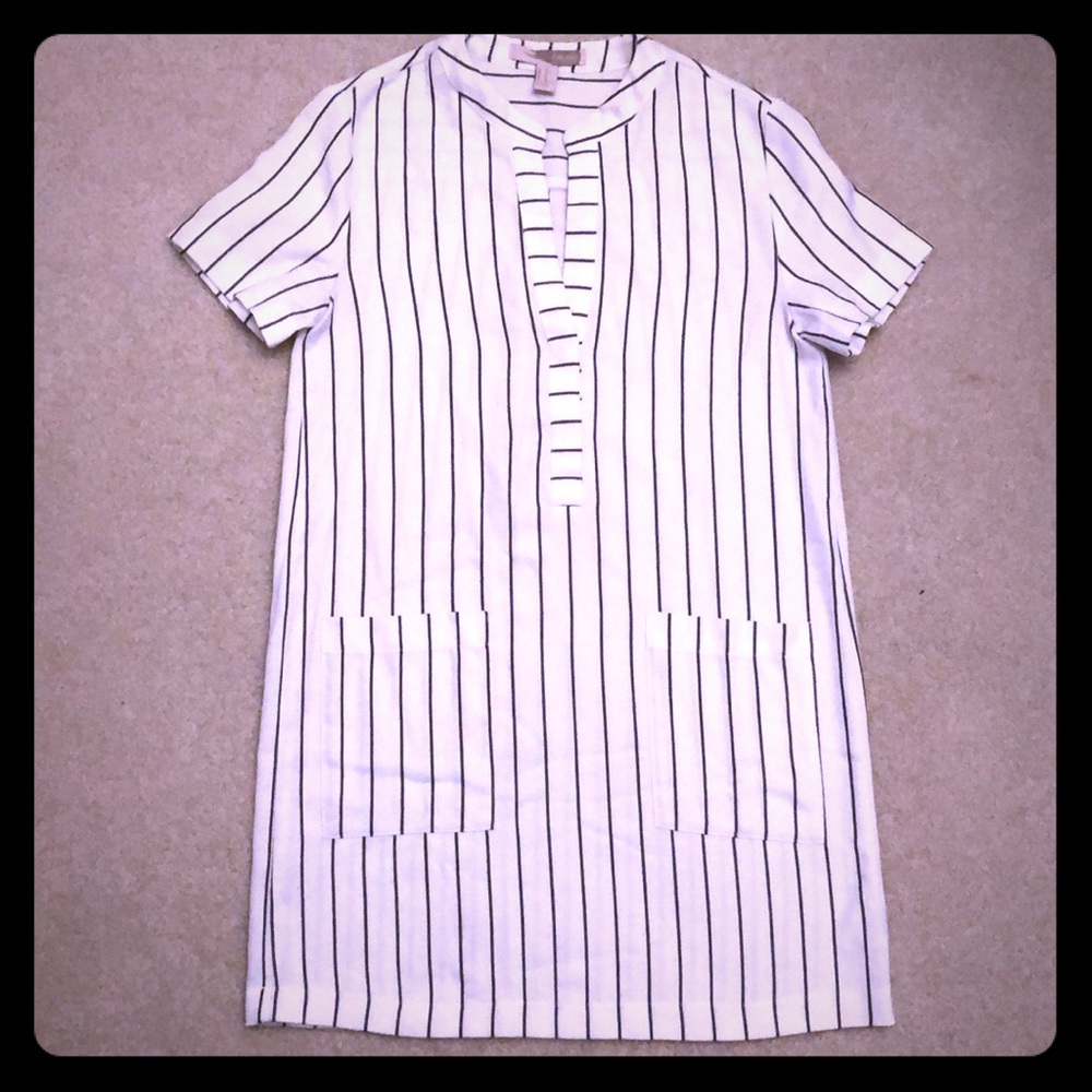 White & black Tunic Dress Forever 21